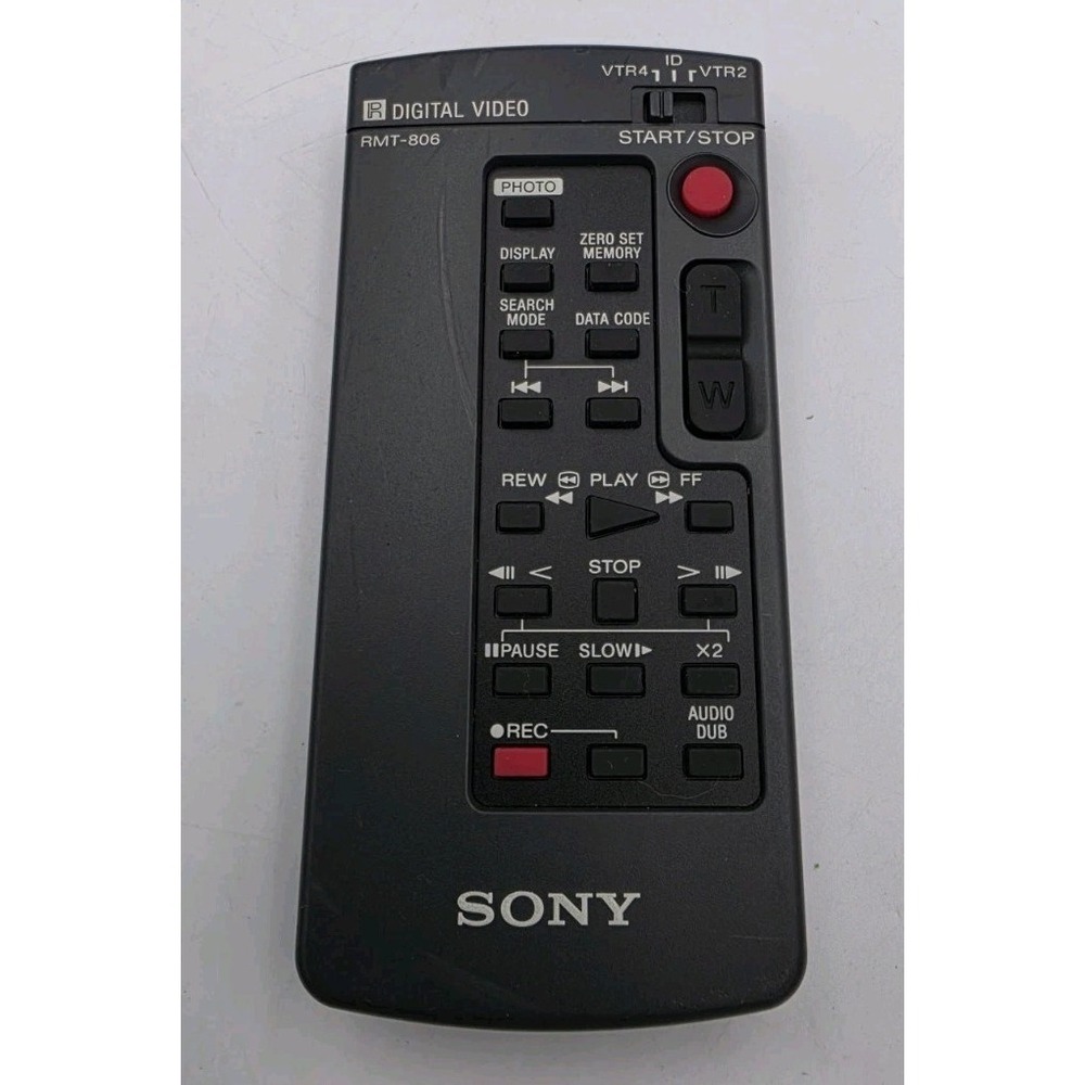 Sony Remote Control Commander RMT-806 Camcorder Video Camera Accessory Black
